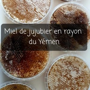 Miel en Rayon BRUT 700 gr Miel de jujubier Yémen