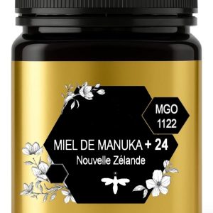 Miel de Manuka de Nouvelle Zélande IAA 24+(+1122 MGO)