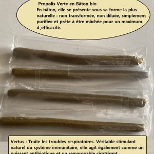 Propolise Verte en Bâton bio