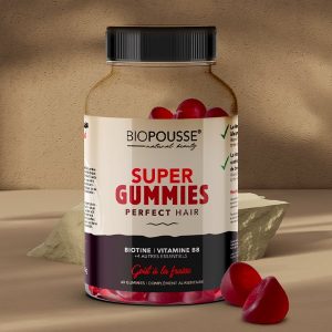 Super Gummies pour booster la pousse des cheveux