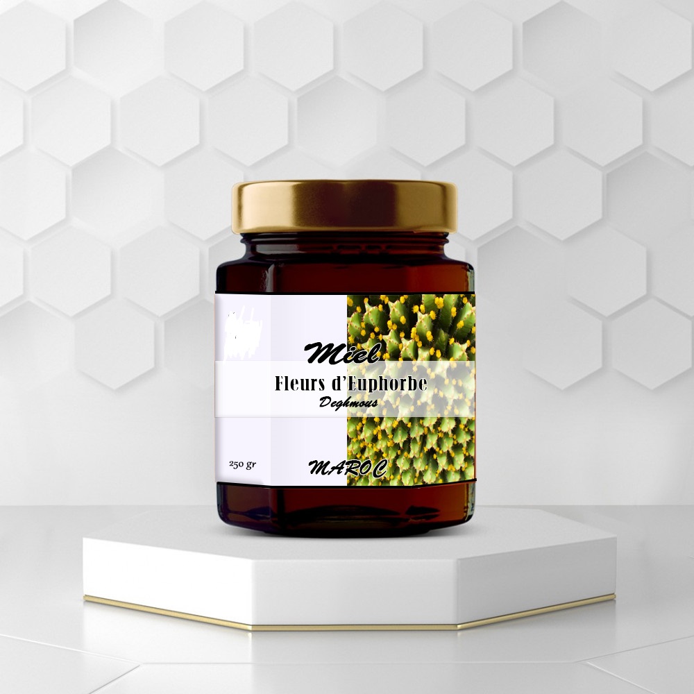 Miel de cactus Maroc Daghmous